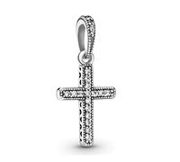 Pandora Charms Cross sterling silver pendant 397571CZ