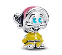 PANDORA Moments Disney Snow White Seppel Charm Sterling Silver, Compatible Moments Bracelets, 793749C01, 9,8x14,9x12,2 mm, Sterling Silver, No Gemstone