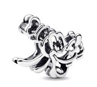 PANDORA Marvel Spider-Man Miles Morales 793842C01 Sterling Silver Charm Compatible ME and Moments 7.1 x 21.5 x 10 mm