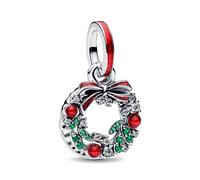 Pandora Charms Double Christmas Wreath Pendant Charm 794238C01