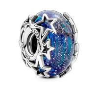 Pandora Charms Murano Glass Charm Galaxy and Stars 790015C00