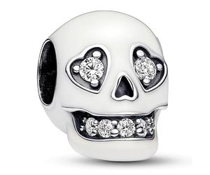 Pandora Charms Glowing Skull Charm that Glows in the Dark 792811C01