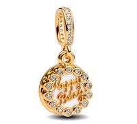 PANDORA Charm Birthday Cake Gold Color 763787C01
