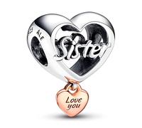 Pandora Charms Heart Charm I Love You Sister 782244C00