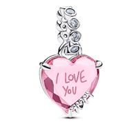 Pandora Charms "I love you, Mom" pendant charm