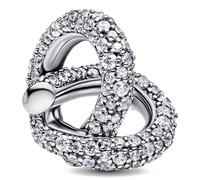 Pandora Charms Infinity Knot and Pavé Heart Charm 793771C01