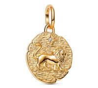 PANDORA Medallion pendant gold color lion 763974C01