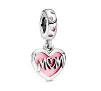Pandora Mum Script Heart Dangle Charm 798887C01