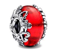 Pandora Sterling silver Glass Red 793597C00 Pendant