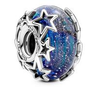 Pandora Galaxy Blue & Star Murano Charm 790015C00