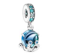 Pandora Charms Murano Glass Octopus Pendant Charm 791694C01