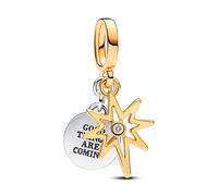 Pandora Pendant Sterling Silver 925 763588C01, One size, Sterling Silver, Created Diamond