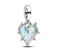 Pandora Pendant Sterling Silver 925 793434C01, Opal Cubic Zirconia