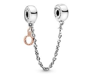 Pandora Charms Pandora Crown Safety Chain Charm O Pendant 78831305