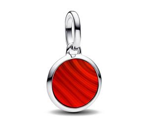 Pandora Charms Pandora ME Engravable Mini Locket Charm Red 793389C01
