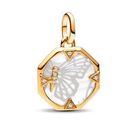 Pandora Charms Pandora ME Pearly Butterfly Locket Charm 763366C01