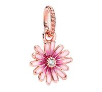 Pandora Wavy Fancy Pink Murano Glass Charm 798872C00