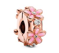 Pandora Pink Daisy Spacer Clip Charm 788809C01
