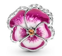 Pandora Pink Pansy Flower Charm 790777C01