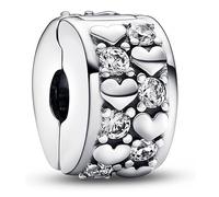 Pandora Infinite Hearts Sparkling Clip Charm 792235C01