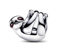 Pandora Moments Sloth sterling silver charm with brown and black enamel