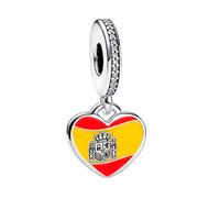 Pandora Charms SPAIN FLAG PENDANT CHARM 792017CZ_E019
