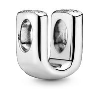 Pandora Charms Sterling silver charm Letter U 797475