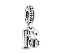 Pandora Charms Sterling silver pendant charm 16 Years of Love 797261CZ