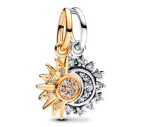 Pandora Charms Sun and Moon Split Pendant Charm 763585C01