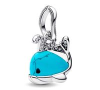 Pandora Silver Turquoise Whale Dangle Charm