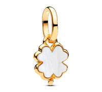 Pandora Charms White Lucky Clover Charm Pendant 764564C01