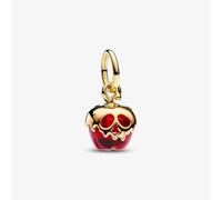 PANDORA Disney 14ct Gold Plated Evil Queen Apple Charm 763421C01