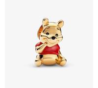 PANDORA Disney 14ct Gold Plated Winnie The Pooh Charm 762212C01