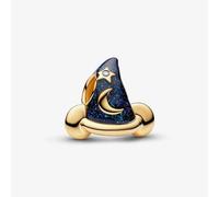 PANDORA Disney 14ct Yellow Gold Plated Mickey Mouse Sorcerers Hat Charm 764207C01
