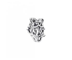 PANDORA Disney Daisy Duck Sterling Silver Open Charm 793910C00 Compatible Moments 7.1x13.9x7.4mm