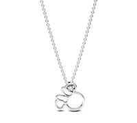 Pandora Disney Minnie Mouse sterling silver collier with clear cubic zirconia