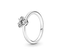 Pandora Disney Minnie Mouse sterling silver ring with clear cubic zirconia, 58