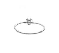 Pandora Disney Minnie silver bracelet with clear cubic zirconia