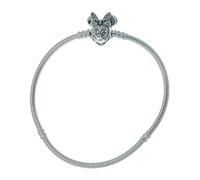 Pandora Disney Minnie silver bracelet with clear cubic zirconia