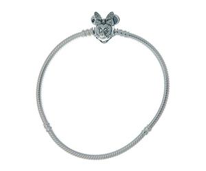 Pandora Disney Minnie silver bracelet with clear cubic zirconia, 21