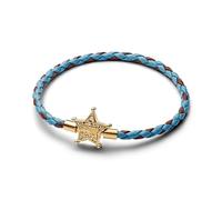 PANDORA Disney Pixar Toy Story 564605C01 Women's Leather Bracelet, 20,5 cm, Sterling Silver, No Gemstone