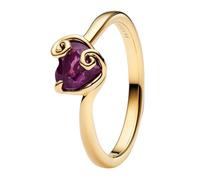 PANDORA Disney The Nightmare Before Christmas Sally Lilac Women's Ring, 60, Sterling Silver, Crystal