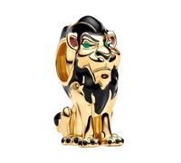 Pandora Disney Villains Charm Pendant 764330C01 Gold Enamel Animal