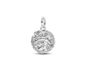 PANDORA Dolphin Medallion 794807C01 Charm Anhänger