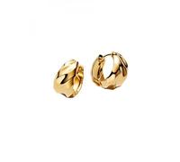 Pandora Earrings Wavy Hoop Earrings 263874C00