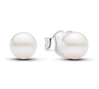 Pandora Earrings 7mm Freshwater Cultured Pearl Stud Earrings 293169C01