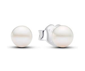Pandora Earrings 7mm Freshwater Cultured Pearl Stud Earrings 293169C01