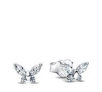 Pandora Silver Butterfly Stud Earrings