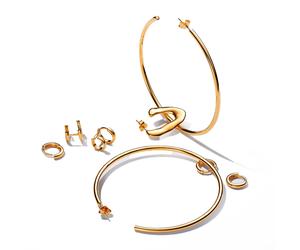 Pandora Earrings Double Hug Hoop Earrings 263280C00