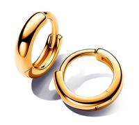 Pandora Essence 14k Gold-plated huggie hoop earrings